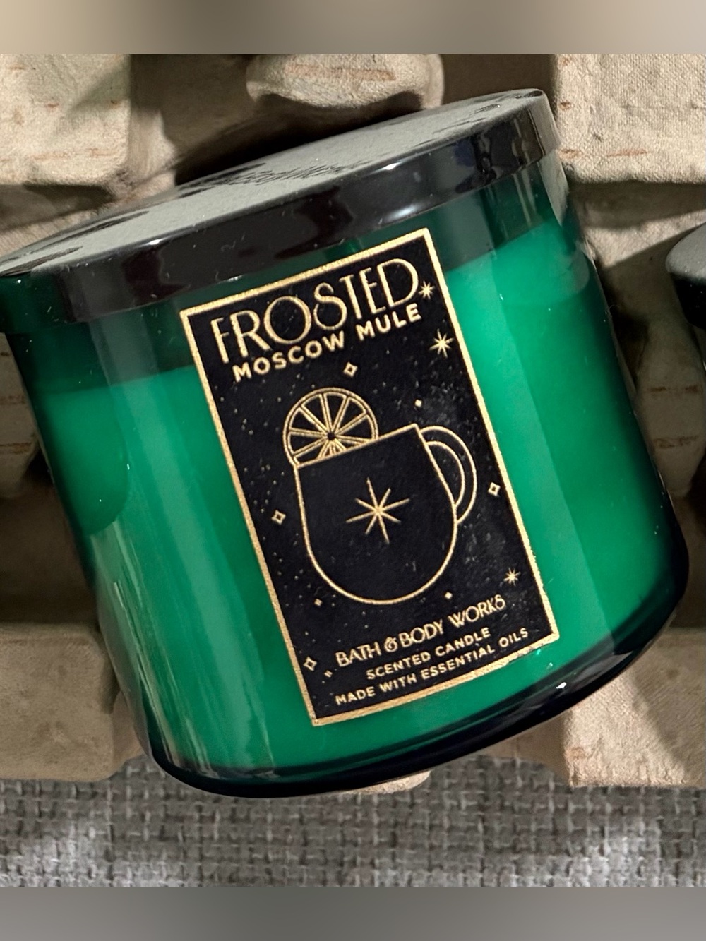 Frosted Moscow Mule 3-Wick Candle - Picture 1 of 1